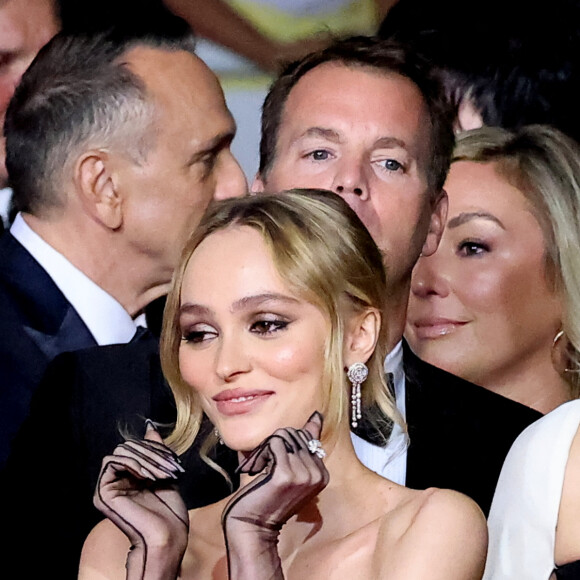 Lily-Rose Depp - Montée des marches du film " The Idol " lors du 76ème Festival International du Film de Cannes, au Palais des Festivals à Cannes. Le 22 mai 2023 © Jacovides-Moreau / Bestimage 