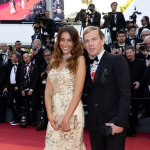 Delphine Wespiser (robe Christophe Guillarmé) avec Christophe Guillarmé - Montée des marches du film " Elémentaire " pour la cérémonie de clôture du 76ème Festival International du Film de Cannes, au Palais des Festivals à Cannes. Le 27 mai 2023 © Jacovides-Moreau / Bestimage 