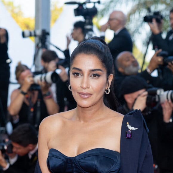 Les ambassadrices L'Oréal ont encore brillé.
Leïla Bekhti - Montée des marches du film " Elémentaire " pour la cérémonie de clôture du 76ème Festival International du Film de Cannes, au Palais des Festivals à Cannes. Le 27 mai 2023 © Olivier Borde / Bestimage 