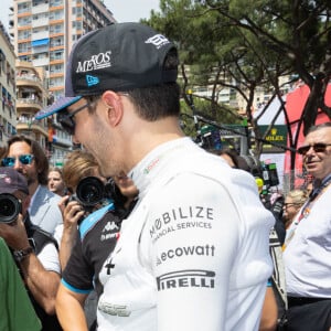 Tom Holland et son frère Paddy Holland - People sur la grille de départ lors du 80ème Grand Prix de Monaco de Formule 1 à Monaco le 28 mai 2023. © Olivier Huitel/Pool Monaco