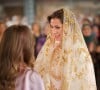 En effet, leur fête se déroulera en Sardaigne dans une zone protégée. 
Dîner de pré-mariage du prince Hussein de Jordanie et de Rajwa al Saif, au palais royal à Amman (Jordanie), le 22 mai 2023. Le mariage du fils aîné du roi Abdallah II et de la reine Rania de Jordanie avec Rajwa al Saif, sera célébré le 1er juin 2023. 