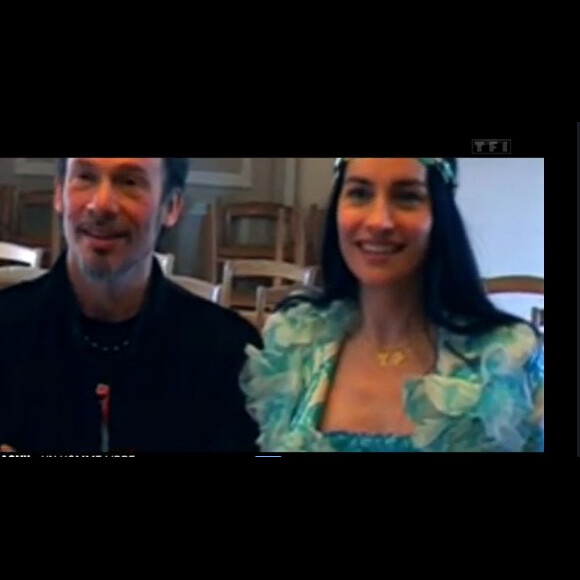 Florent Pagny, images de son mariage avec Azucena Caamaño dans le documentaire "Un homme libre" de TF1.