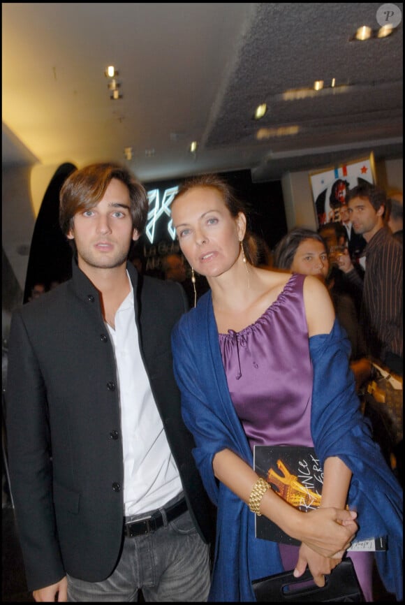 Carole Bouquet et son fils Dimitri Rassam