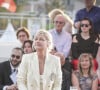 Elle a notamment évoqué sa vie de famille.
Exclusif - Anne-Elisabeth Lemoine - Emission "C à vous" lors du 76ème Festival International du Film de Cannes le 22 mai 2023. © Jack Tribeca / Bestimage