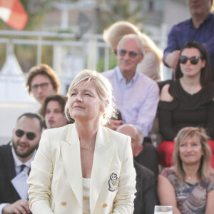 Elle a notamment évoqué sa vie de famille.
Exclusif - Anne-Elisabeth Lemoine - Emission "C à vous" lors du 76ème Festival International du Film de Cannes le 22 mai 2023. © Jack Tribeca / Bestimage