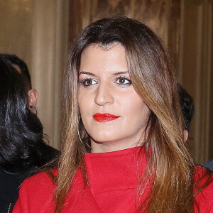 Marlène Schiappa lors de la remise du prix Ilan Halimi à l'Hôtel de Bourvallais à Paris, le 14 février 2023.
© Jonathan Rebboah / Bestimage 