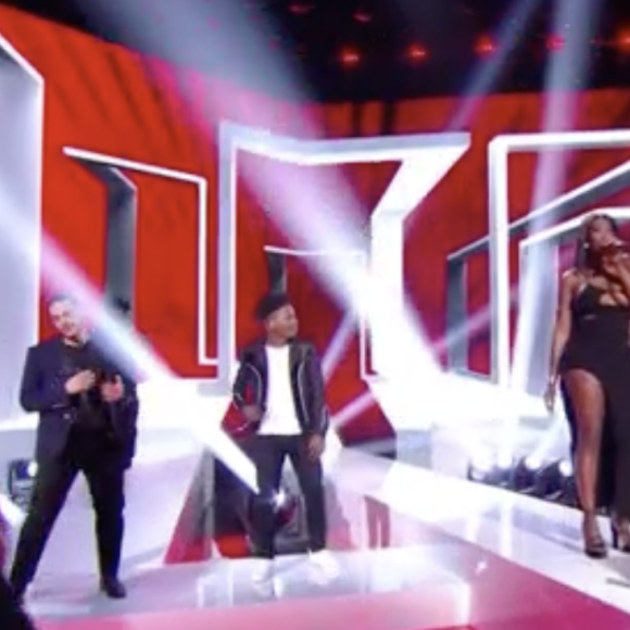 Aya Nakamura dans The Voice, la finale. TF1