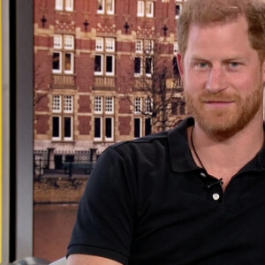 Le prince Harry donne une interview à la BBC pour la promotion des Invictus Games 