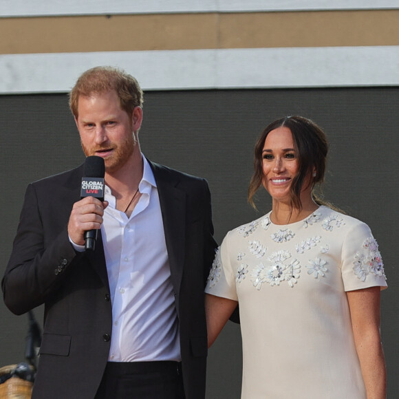 Le prince Harry et Meghan Markle fêtent l'anniversaire de leur petite Lilibet ce dimanche.
Prince Harry, Meghan Markle - A travers le monde, de nombreuses personnalités se sont mobilisées pour l'événement "Global Citizen Live".