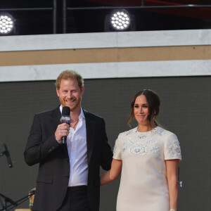 Prince Harry, Meghan Markle - A travers le monde, de nombreuses personnalités se sont mobilisées pour l'événement "Global Citizen Live". Le 26 septembre 2021. 