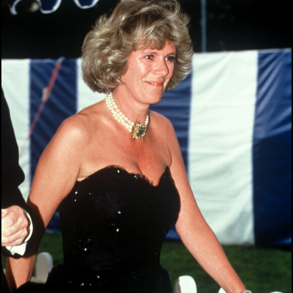 Un jour, les deux femmes ont dû se rencontrer. 
Camilla Parker Bowles en soirée