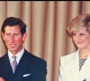 Ce jour là, dans l'abbaye de Westminster, Diana a jeté uyn regard glacial à sa rivale.
Diana et Charles III au Festival de Cannes