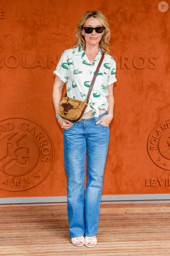 Anne Marivin au village lors des Internationaux de France de tennis de Roland Garros 2023, à Paris, France, le 9 juin 2023. © Jacovides-Moreau/Bestimage
