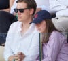 Le couple est amoureux depuis sept ans
Ben-Sylvester Strautmann et sa compagne la princesse Alexandra de Hanovre en tribunes lors des Internationaux de France de tennis de Roland Garros 2023, à Paris. © Jacovides-Moreau/Bestimage
