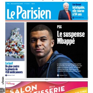 Couverture du "Parisien", mercredi 14 juin.