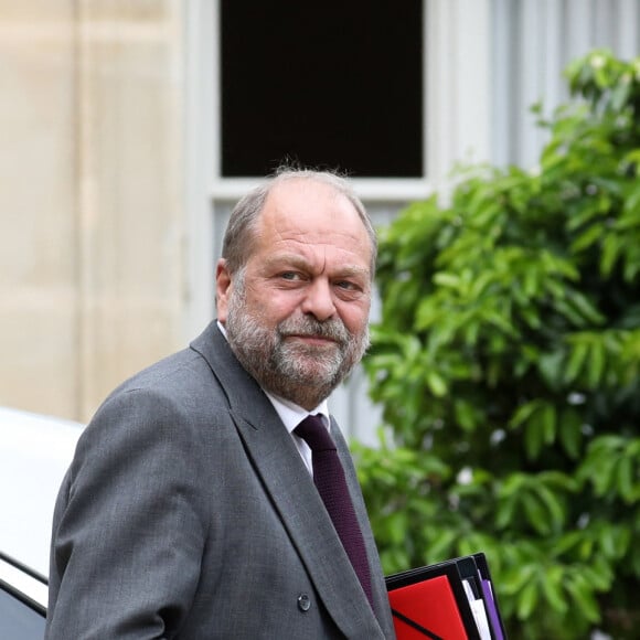 Eric Dupond-Moretti, ministre de la justice, garde des Sceaux - Sorties du Conseil des ministres du mercredi 30 juin 2021 au palais de l'Elysée à Paris © Stéphane Lemouton / Bestimage