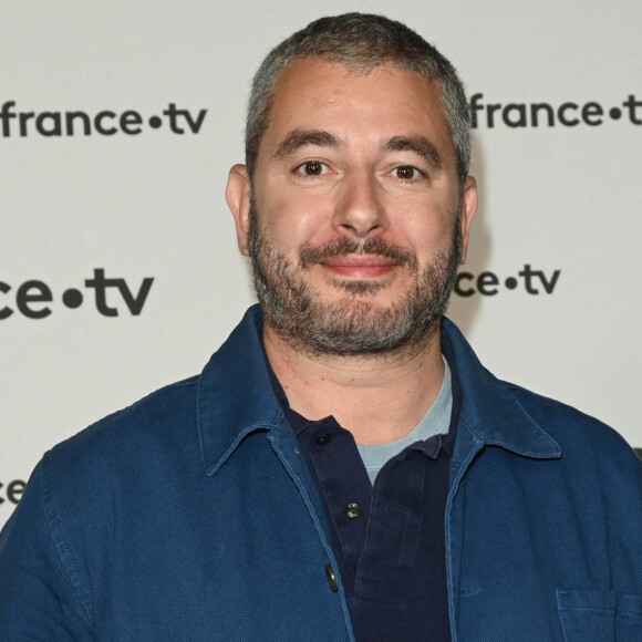 Le mercato dans les médias se poursuit.
Ali Baddou au photocall pour la conférence de presse de rentrée de France TV à la Grande Halle de la Villette à Paris, France. © Coadic Guirec/Bestimage