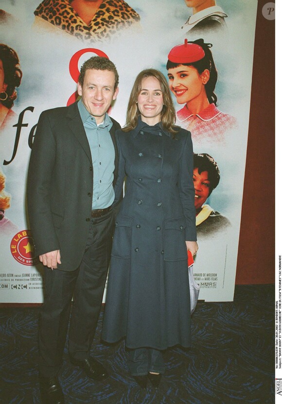 Dany Boon et Judith Godrèche à la première du film "8 femmes" à Paris le 30 janvier 2022.