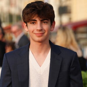 Leon Hesby sur le tapis rouge du prix du court métrage lors du 37ème festival du film de Cabourg (37ème journées romantiques du 14 au 18 juin 2023), à Cabourg, France, le 16 juin 2023. © Coadic Guirec/Bestimage 