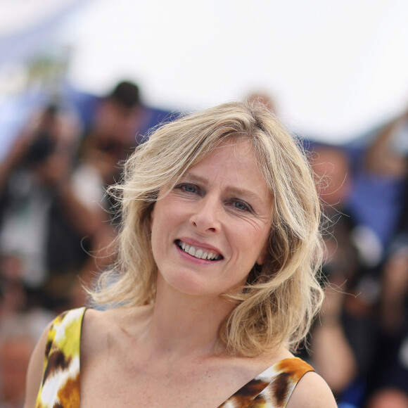 Karin Viard au photocall du film "Une nuit" (Un certain regard) lors du 76ème Festival International du Film de Cannes, le 26 mai 2023. © Jacovides / Moreau / Bestimage 