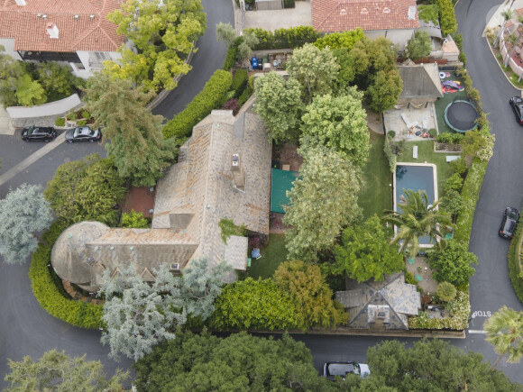 Natalie Portman et Benjamin Millepied ont quitté Los Angeles pour revenir vivre à Paris.
Exclusif - Photos aériennes de l'imposante maison de Natalie Portman et Benjamin Millepied à Los Feliz le 14 juin 2023.