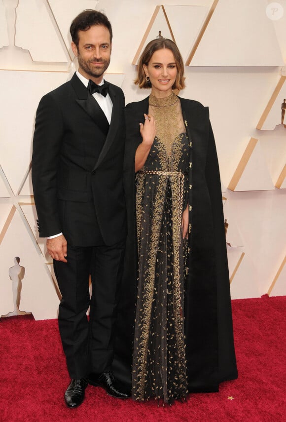 Notamment pour leus deux enfants Aleph, 12 ans et Amalia, 6 ans, comme le révélait le chorégraphe. 
Benjamin Millepied et Natalie Portman - Photocall des arrivées de la 92ème cérémonie des Oscars 2020 au Hollywood and Highland à Los Angeles le 9 février 2020.