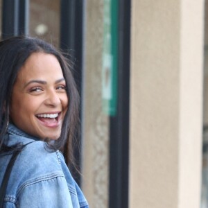 Exclusif - Christina Milian fête le 12 ème anniversaire de sa fille Christina Violet avec son compagnon Matt Pokora (M. Pokora) à Studio City le 26 février 2022.La mère de Christina et Karrueche Tran étaient parmi les amis et la famille présents. Veuillez flouter le visage de l'enfant avant publication 
