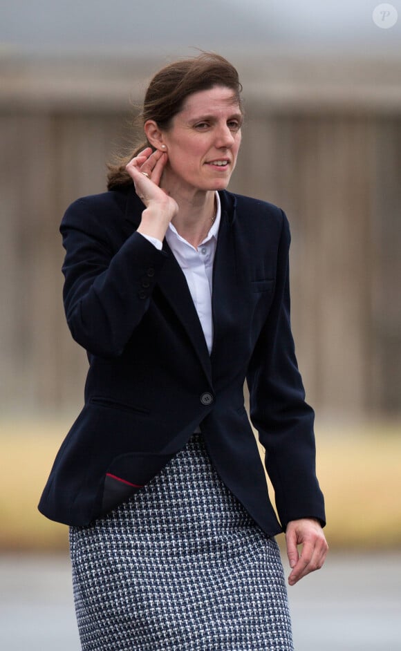 Maria Teresa Turrion Borrallo, la nourrice espagnole du prince George de Cambridge - Le prince William, le duc de Cambridge, Catherine Kate Middleton, la duchesse de Cambridge et leur fils le prince George de Cambridge arrivent à l'aéroport à Wellington en Nouvelle-Zélande, le 7 avril 2014. Ils commencent une tournée de trois semaines en Nouvelle-Zélande puis en l'Australie.