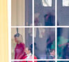 Notamment durant Trooping the Colour, pendant lequel elle a mitraillé les enfants. 
La reine consort, Camilla Parker Bowles, Kate Catherine Middleton, princesse de Galles, le prince George, la princesse Charlotte et le prince Louis de Galles - La famille royale d'Angleterre lors du défilé "Trooping the Colour" à Londres. Le 17 juin 2023