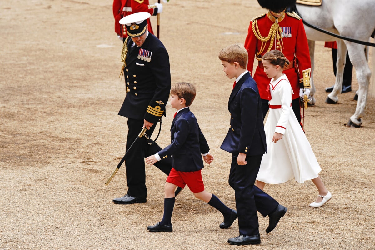 Photo Le prince la princesse Charlotte et le prince Louis de