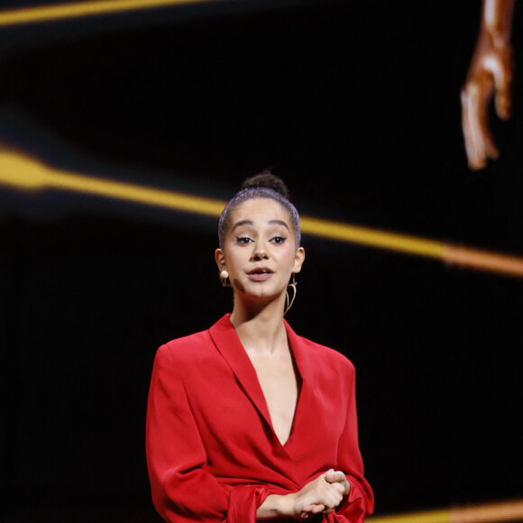 Léna Mahfouf (Léna Situations) lors de la cérémonie de clôture de la 62ème édition du festival de télévision de Monte-Carlo le 20 juin 2023. © Denis Guignebourg / Bestimage 