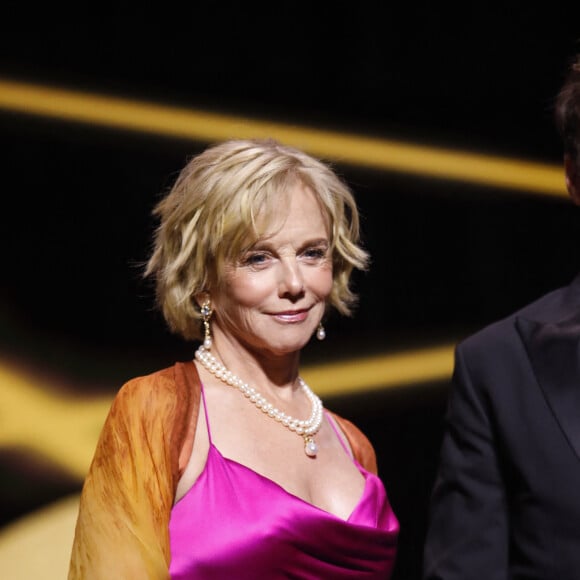 Linda Purl lors de la cérémonie de clôture de la 62ème édition du festival de télévision de Monte-Carlo le 20 juin 2023. © Denis Guignebourg / Bestimage 