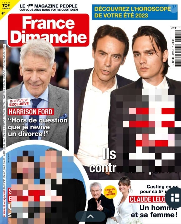 Une information exclusive du magazine France dimanche du 23 juin 2023