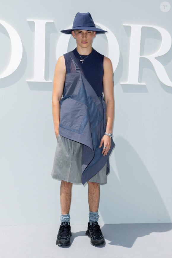 Kit Price - Les célébrités au défilé Dior "Collection Homme Prêt-à-Porter Printemps/Eté 2024" lors de la Fashion Week de Paris (PFW), le 23 juin 2023. © Olivier Borde / Bestimage 