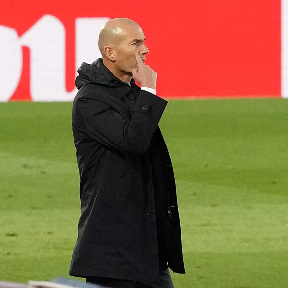 Match de football en Liga : Le Real Madrid est à égalité avec Seville 2-2 au Stade Alfredo-Di-Stéfano le 9 mai 2021. © Acero/Alterphotos/Panoramic / Bestimage 