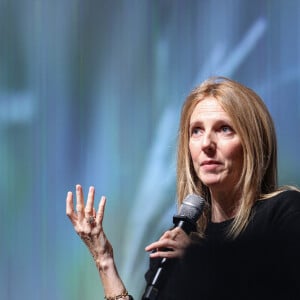 Et elle va enfin reprendre le cinéma, après sept films depuis 2020, un gros bilan ! 
L'actrice française Sandrine Kiberlain lors du Festival Premiers Plans à Angers, France, 27 janvier 2023. © Laetitia Notarianni/Bestimage