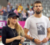 Shakira envoie un nouveau tacle à Gerard Piqué
Shakira et Gerard Pique assistent au quart de finale de la coupe du monde de basket entre la Slovénie et les États-Unis à Barcelone en Espagne.