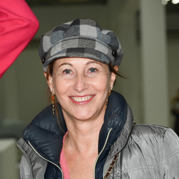 Ségolène Royal - Vernissage l'exposition consacrée à l'artiste américain Charles Ray au Centre Pompidou à Paris le 15 février 2022. © Coadic Guirec/Bestimage 