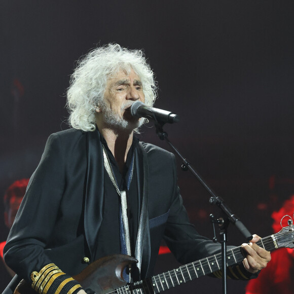 Il a également parlé de sa pièce pour faire de la musique.   
Louis Bertignac - 5ème édition de l'émission "Psychodon, Unis face aux maladies psychiques" à l'Olympia à Paris le 12 juin 2023. © Coadic Guirec/Bestimage