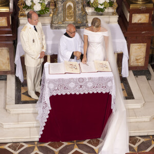 Mariage religieux du prince Albert II de Monaco et de la princesse Charlene en 2011