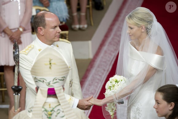 Mariage religieux du prince Albert II de Monaco et de la princesse Charlene en 2011