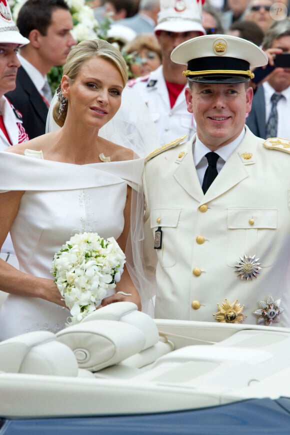 Mariage religieux du prince Albert II de Monaco et de la princesse Charlene en 2011