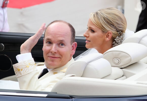 Mariage religieux du prince Albert II de Monaco et de la princesse Charlene en 2011