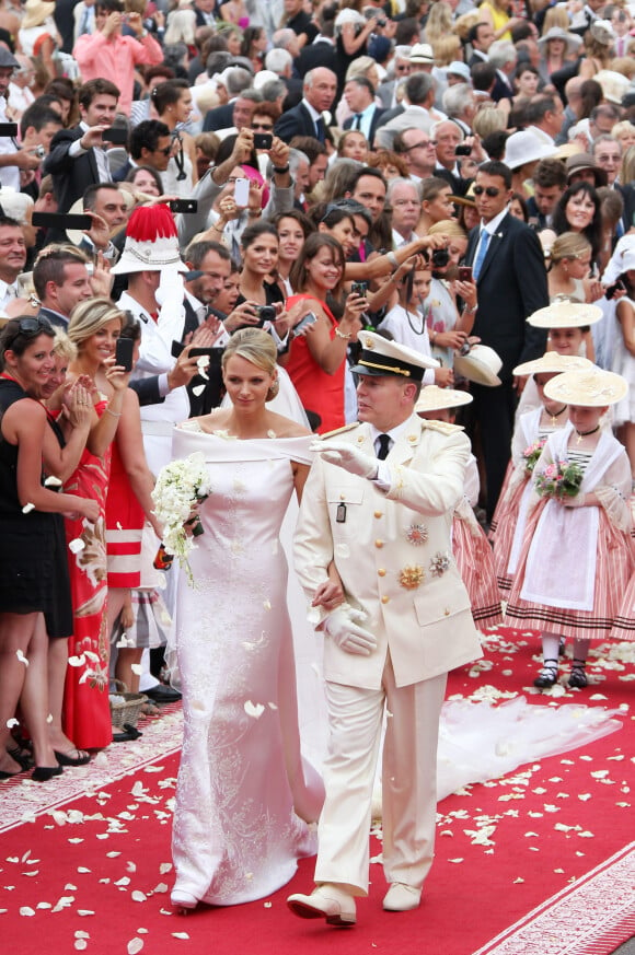 Mariage religieux du prince Albert II de Monaco et de la princesse Charlene en 2011