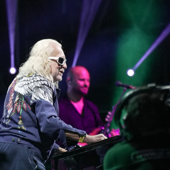 Michel Polnareff en concert lors du festival du Printemps de Pérouge au Château de Saint-Exupéry à Saint-Maurice de Rémens. Le 28 juin 2023 © Sandrine Thesillat / Panoramic / Bestimage