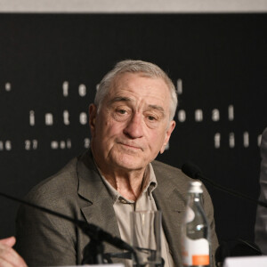 Robert de Niro à la conférence de presse du film Killers Of The Flower Moon" lors du 76ème Festival International du Film de Cannes le 21 mai 2023. © Pool / Bestimage 