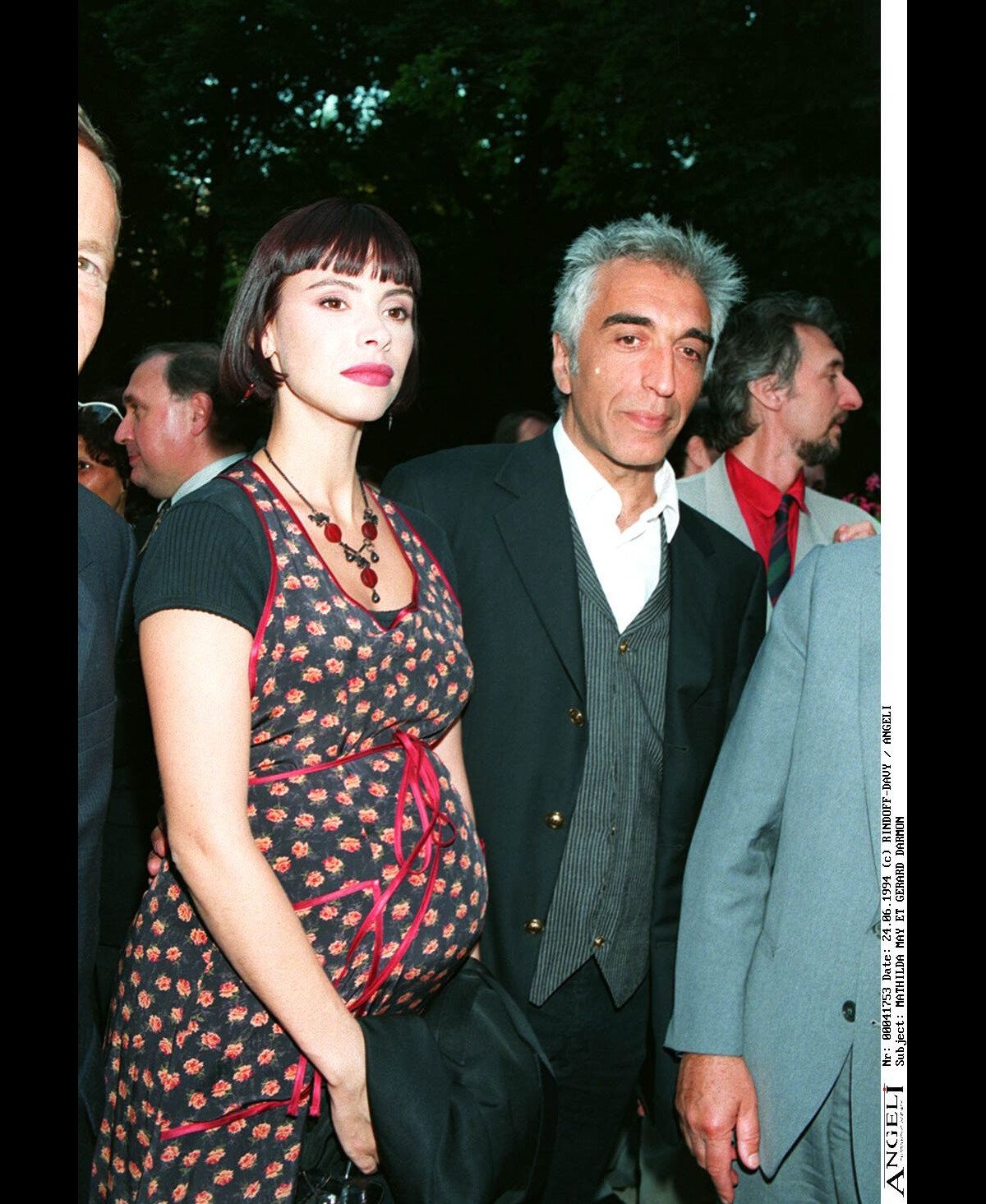 Photo Les enfants de Gérard Darmon et Mathilda May ont été dévoilés