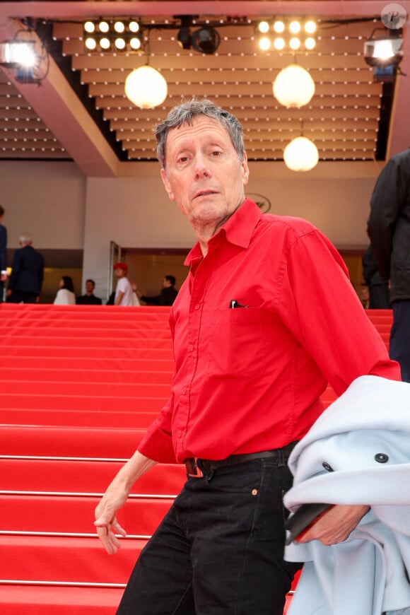 Antoine de Maximy - Montée des marches du film " Anselm " lors du 76ème Festival International du Film de Cannes, au Palais des Festivals à Cannes. Le 17 mai 2023 © Jacovides-Moreau / Bestimage 