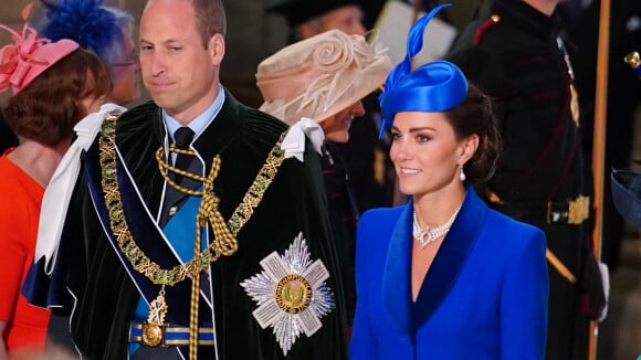 Kate Middleton se lâche en Écosse : rares et surprenants gestes d'affection pour William à l'église !