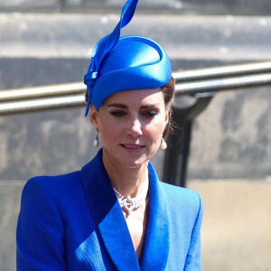 La princesse Kate Middleton en Écosse, au palais d'Holyrood à Edimbourg pour la suite du deuxième couronnement de Charles III, le 5 juillet 2023